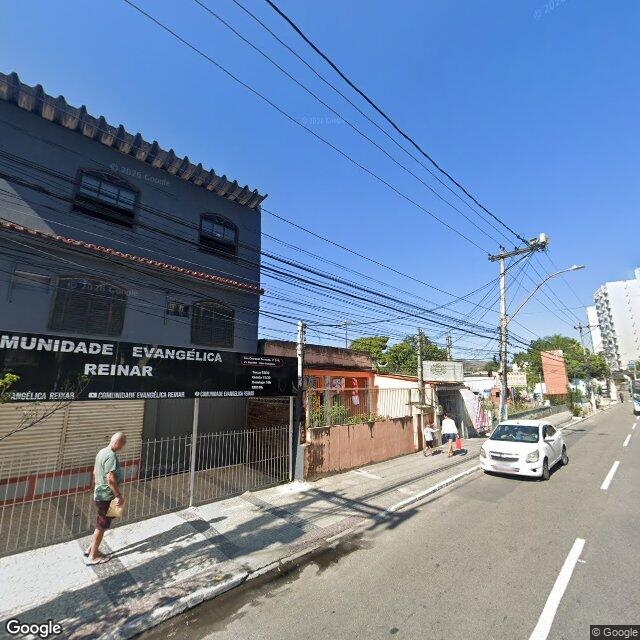 Imagem estática do "Street View" da localização