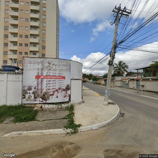 Imagem estática do "Street View" da localização