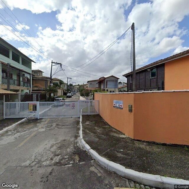 Imagem estática do "Street View" da localização
