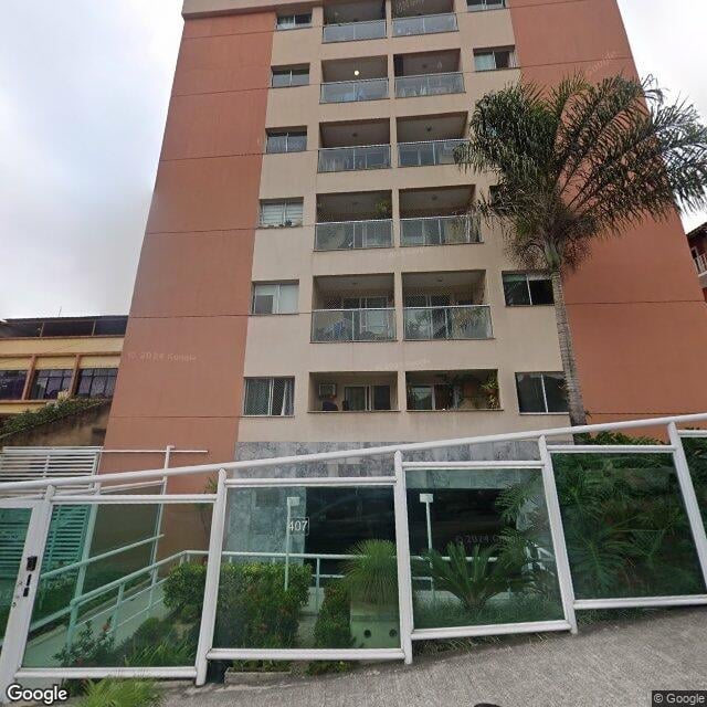 Imagem estática do "Street View" da localização