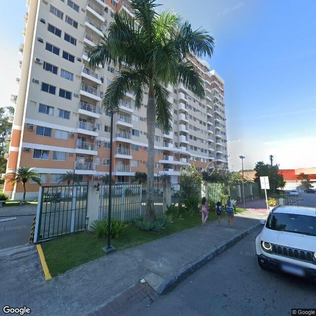 Imagem estática do "Street View" da localização