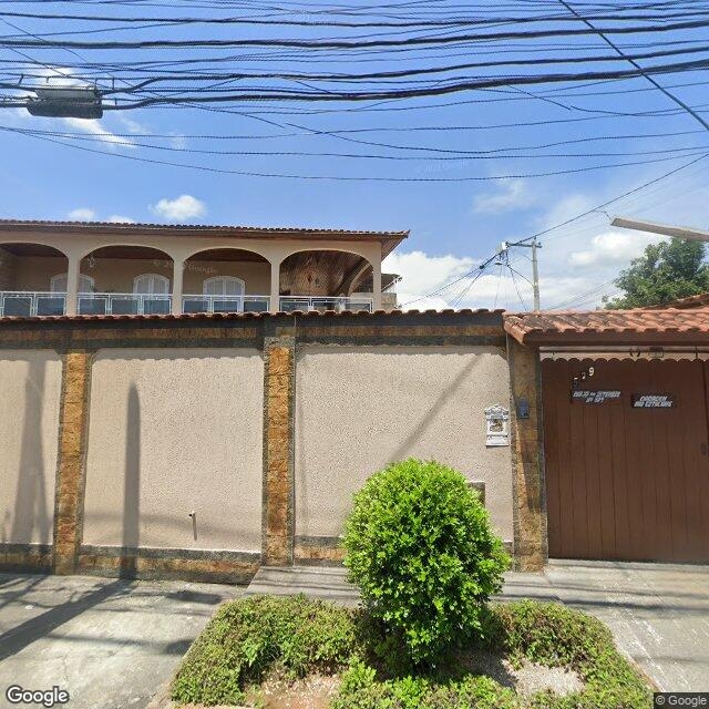 Imagem estática do "Street View" da localização