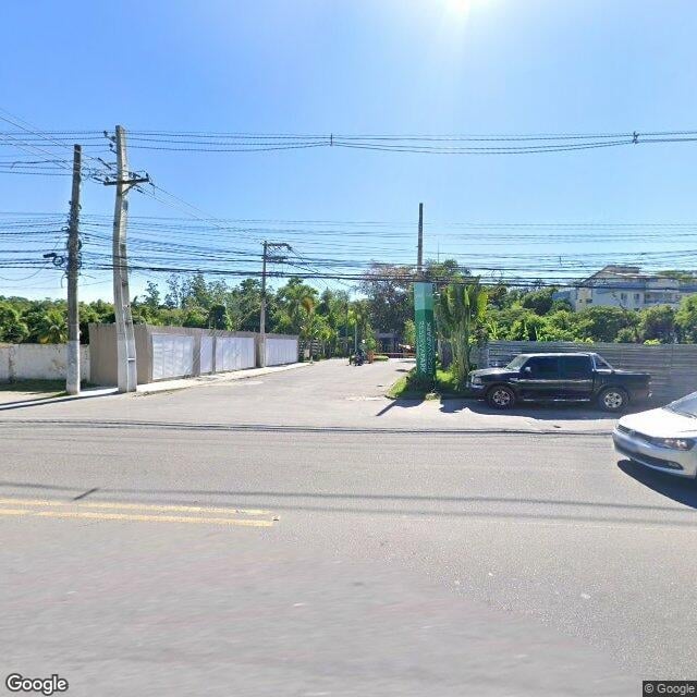 Imagem estática do "Street View" da localização