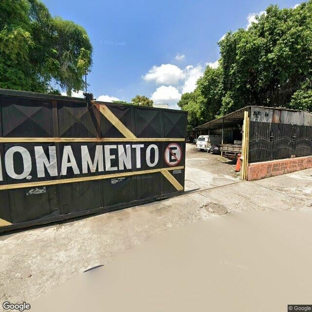 Imagem estática do "Street View" da localização