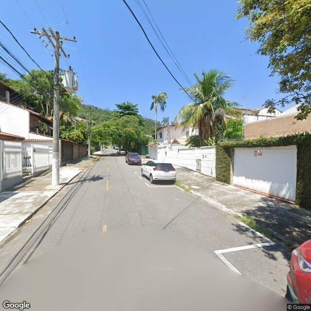 Imagem estática do "Street View" da localização
