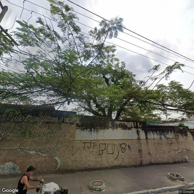 Imagem estática do "Street View" da localização