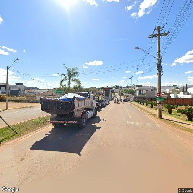 Imagem estática do "Street View" da localização