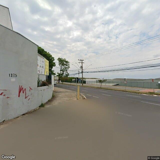 Imagem estática do "Street View" da localização