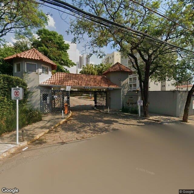 Imagem estática do "Street View" da localização