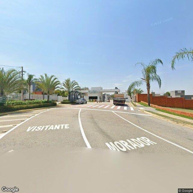 Imagem estática do "Street View" da localização