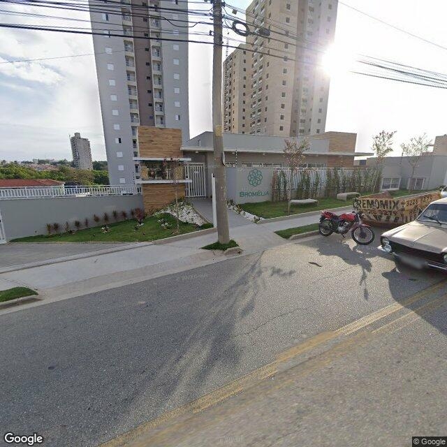 Imagem estática do "Street View" da localização