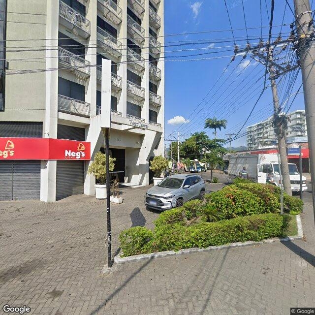 Imagem estática do "Street View" da localização