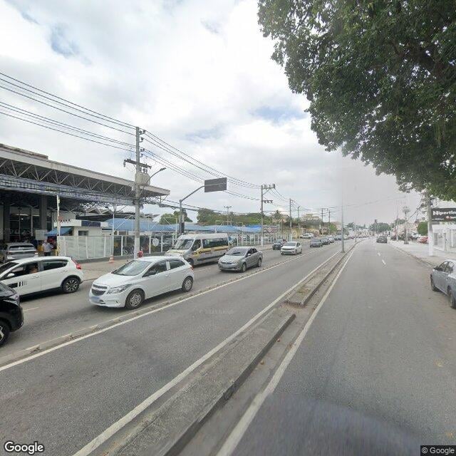 Imagem estática do "Street View" da localização
