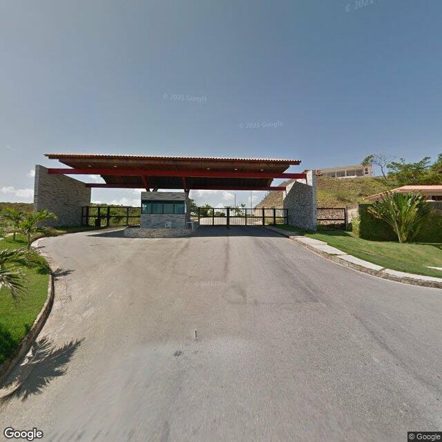 Imagem estática do "Street View" da localização