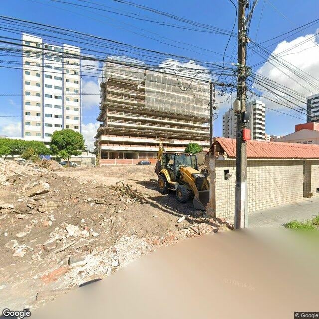 Imagem estática do "Street View" da localização