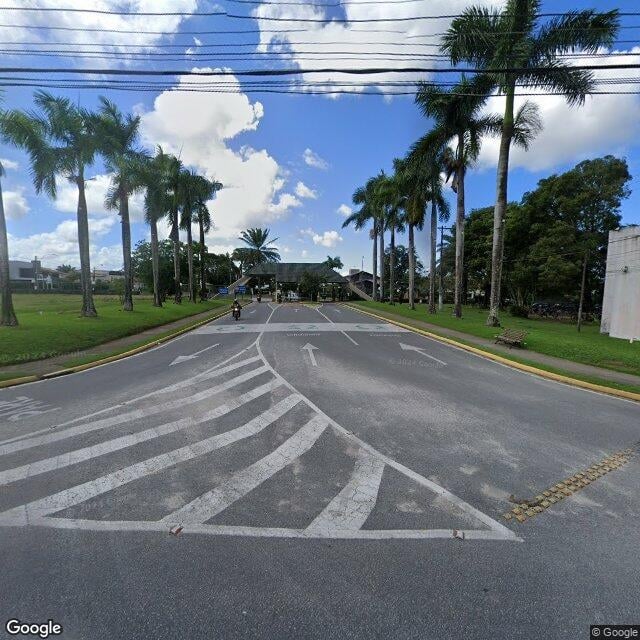 Imagem estática do "Street View" da localização