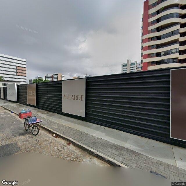 Imagem estática do "Street View" da localização