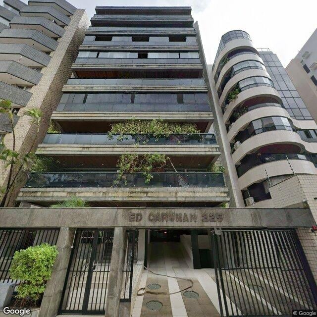 Imagem estática do "Street View" da localização