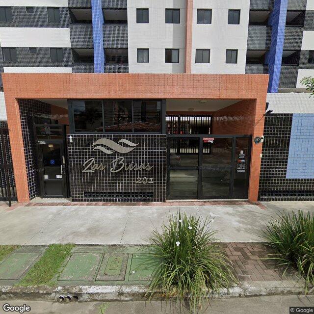 Imagem estática do "Street View" da localização
