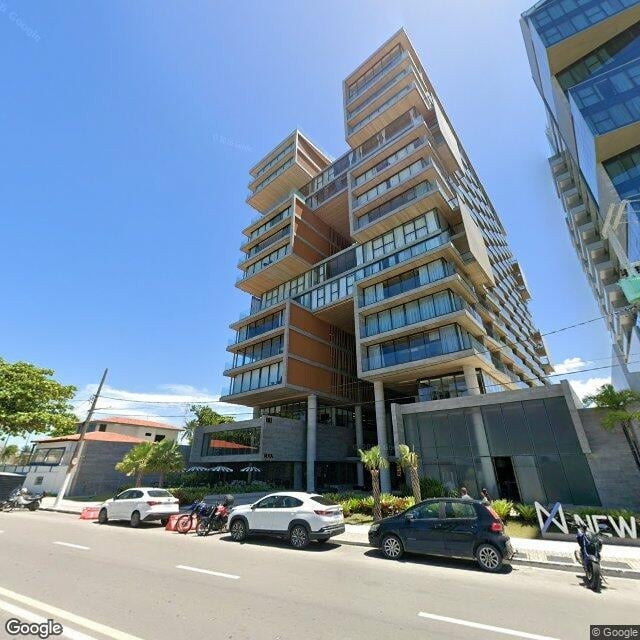 Imagem estática do "Street View" da localização