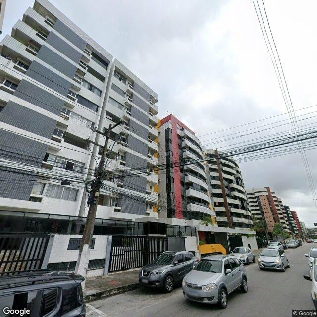 Imagem estática do "Street View" da localização