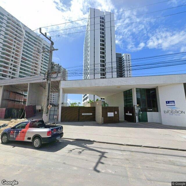 Imagem estática do "Street View" da localização