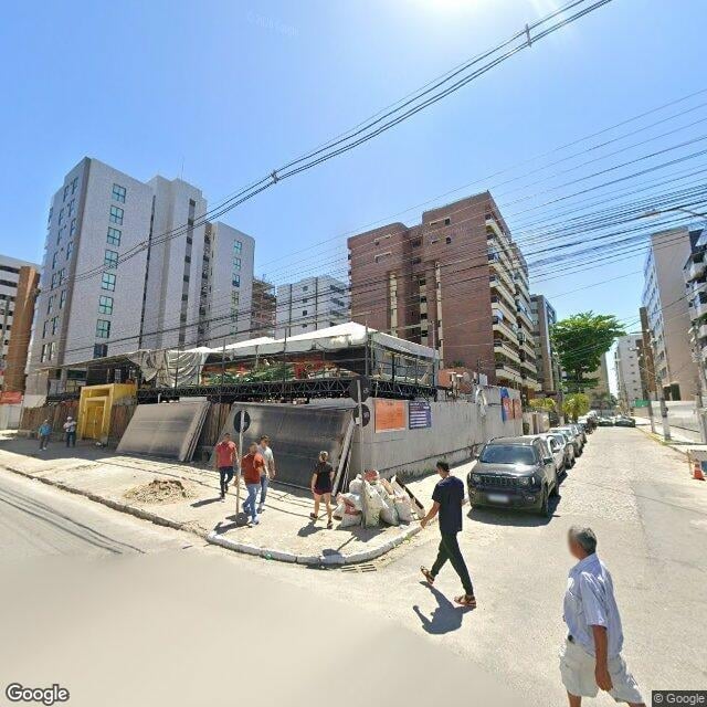 Imagem estática do "Street View" da localização
