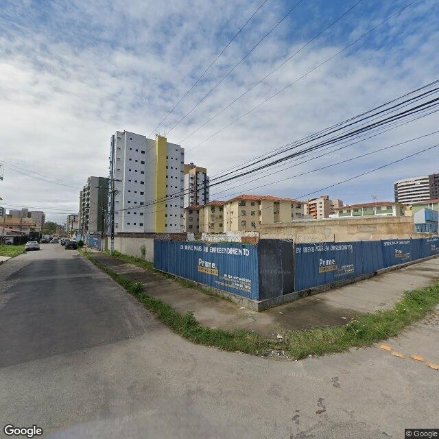 Imagem estática do "Street View" da localização