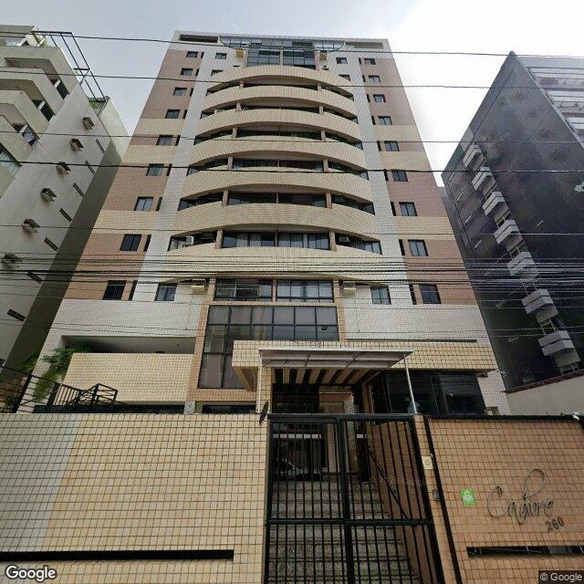 Imagem estática do "Street View" da localização