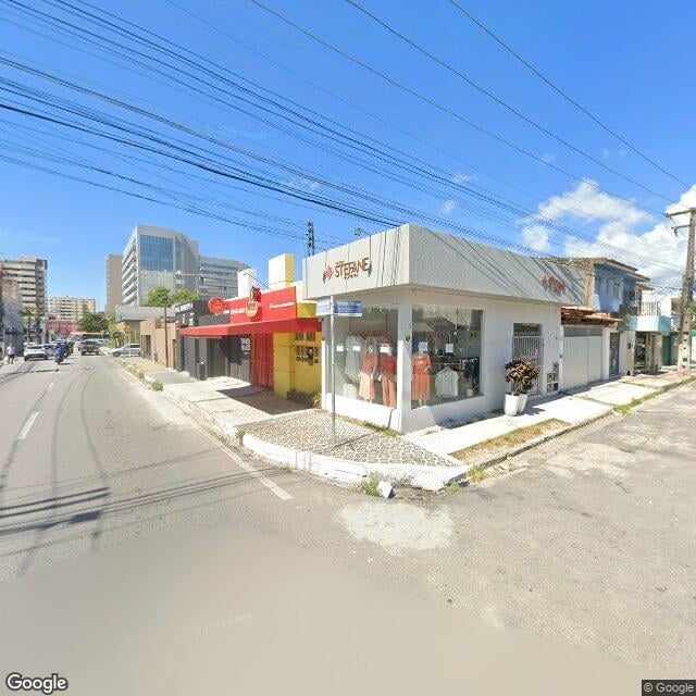 Imagem estática do "Street View" da localização