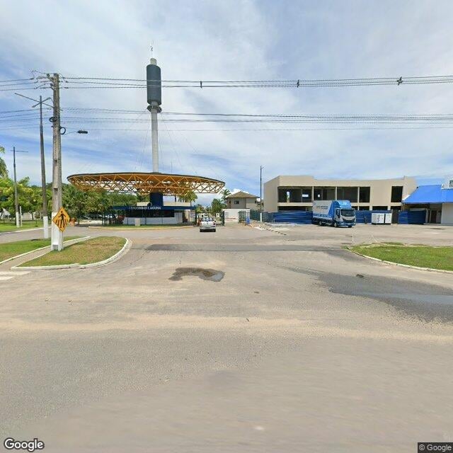 Imagem estática do "Street View" da localização