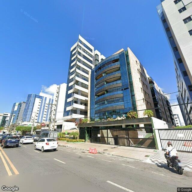 Imagem estática do "Street View" da localização