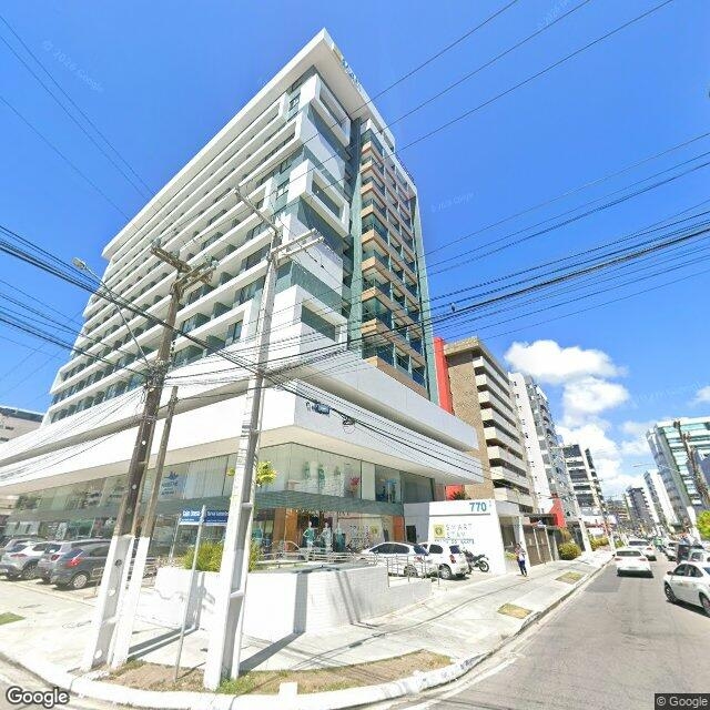 Imagem estática do "Street View" da localização