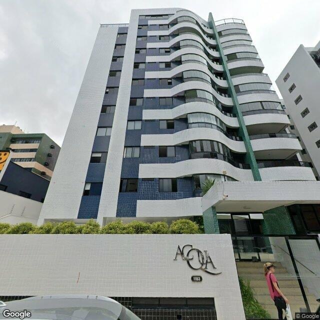 Imagem estática do "Street View" da localização