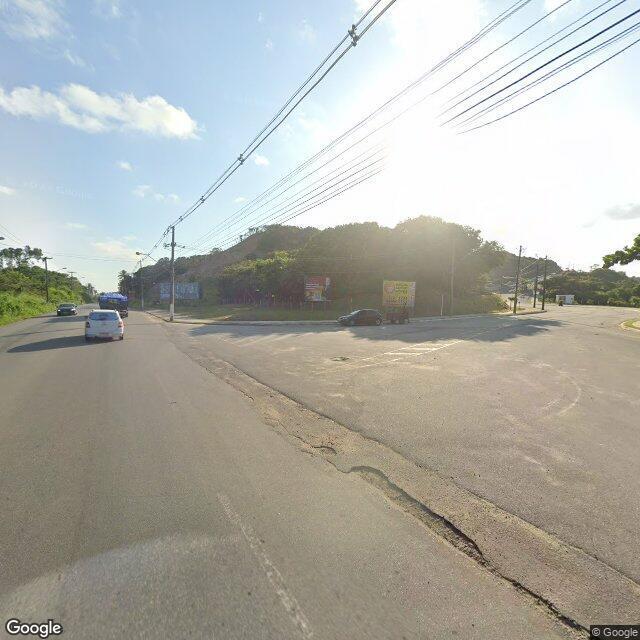 Imagem estática do "Street View" da localização