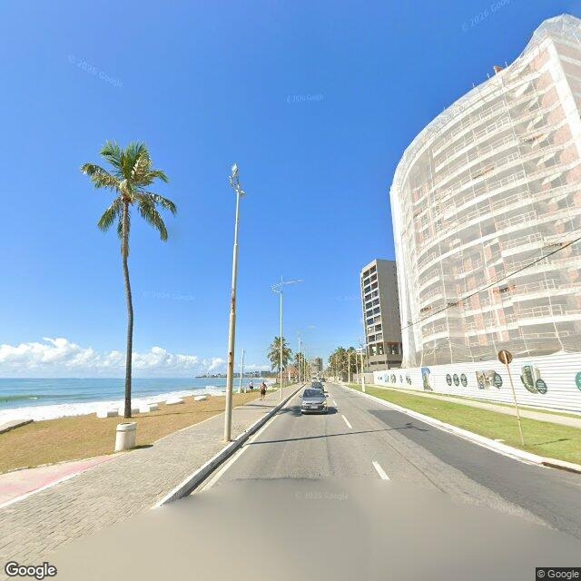 Imagem estática do "Street View" da localização
