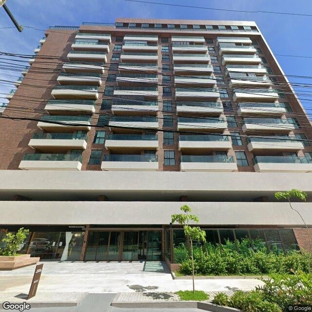 Imagem estática do "Street View" da localização