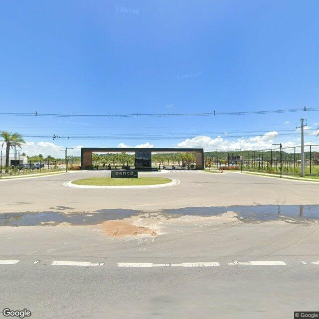 Imagem estática do "Street View" da localização