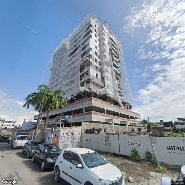 Imagem estática do "Street View" da localização