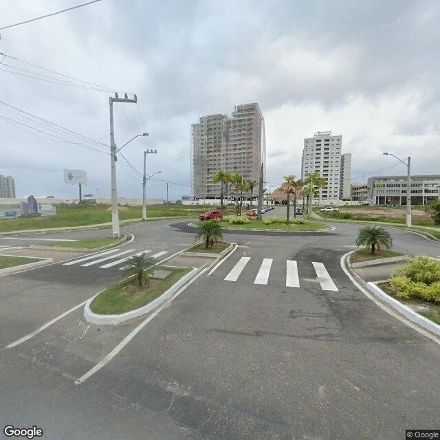Imagem estática do "Street View" da localização