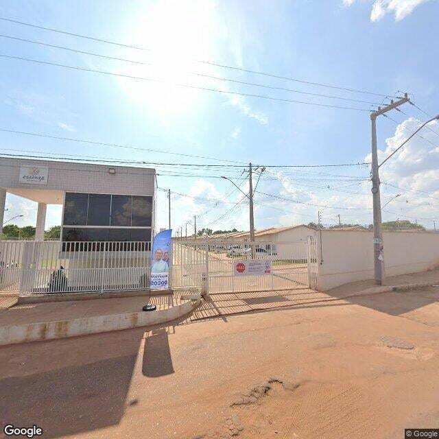 Imagem estática do "Street View" da localização