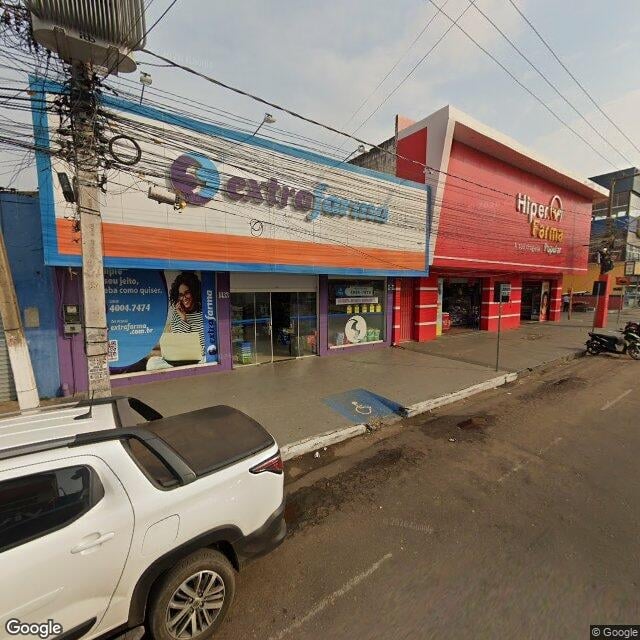 Imagem estática do "Street View" da localização