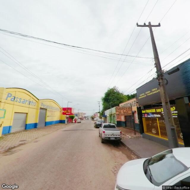 Imagem estática do "Street View" da localização