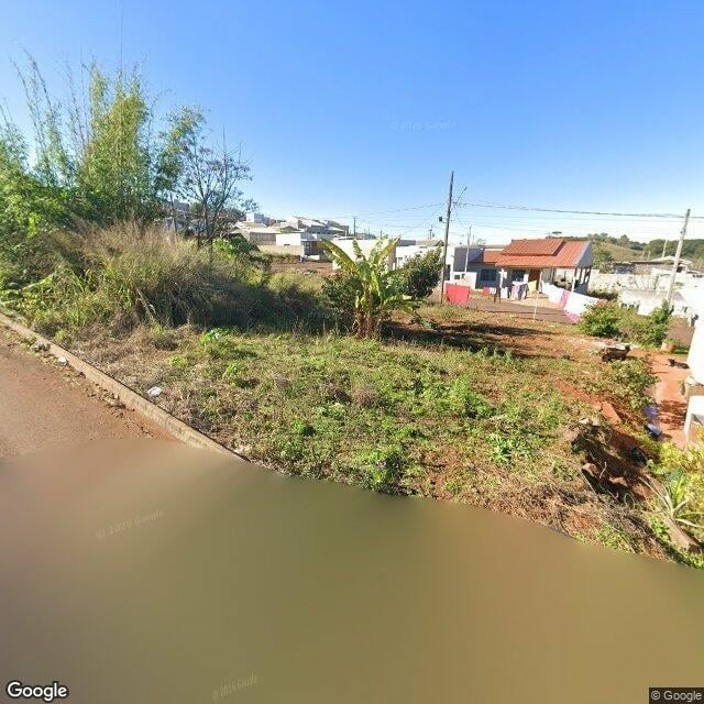 Imagem estática do "Street View" da localização