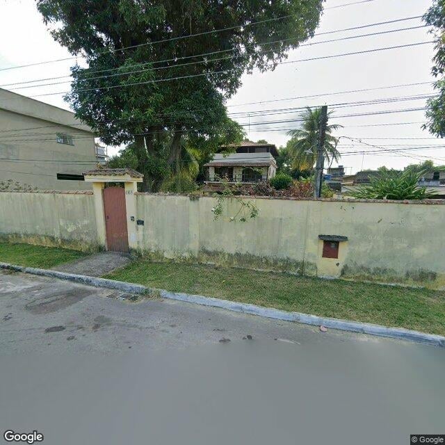 Imagem estática do "Street View" da localização