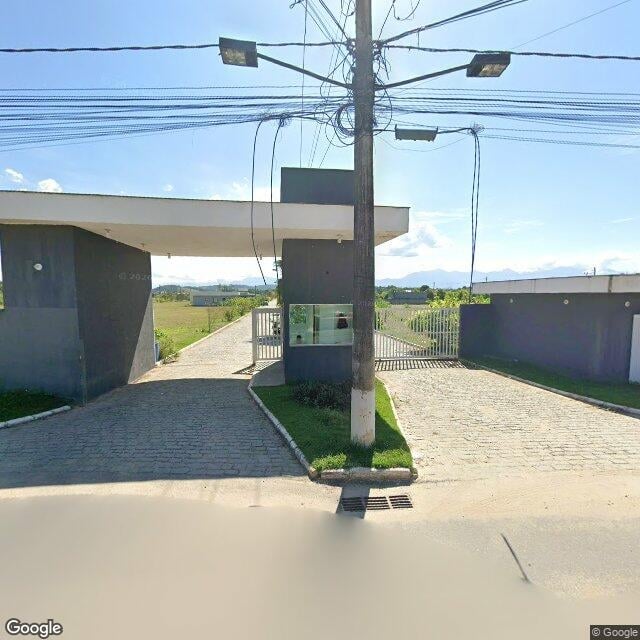 Imagem estática do "Street View" da localização