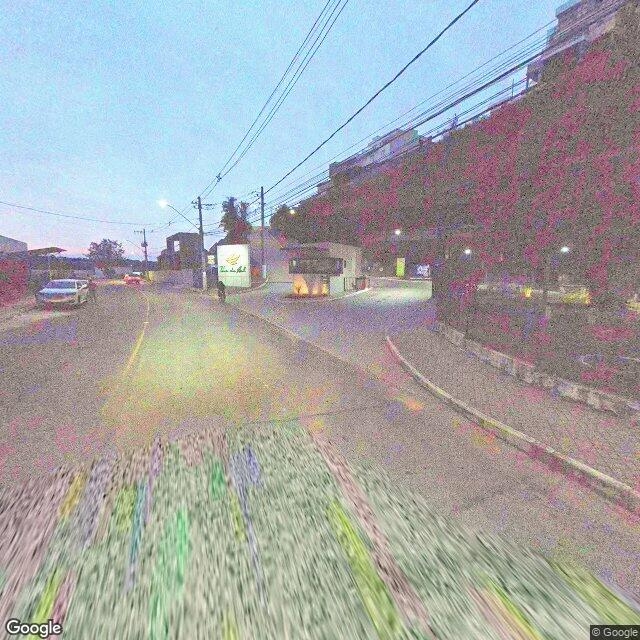 Imagem estática do "Street View" da localização