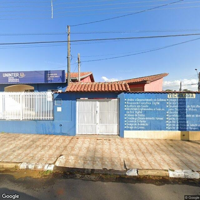 Imagem estática do "Street View" da localização