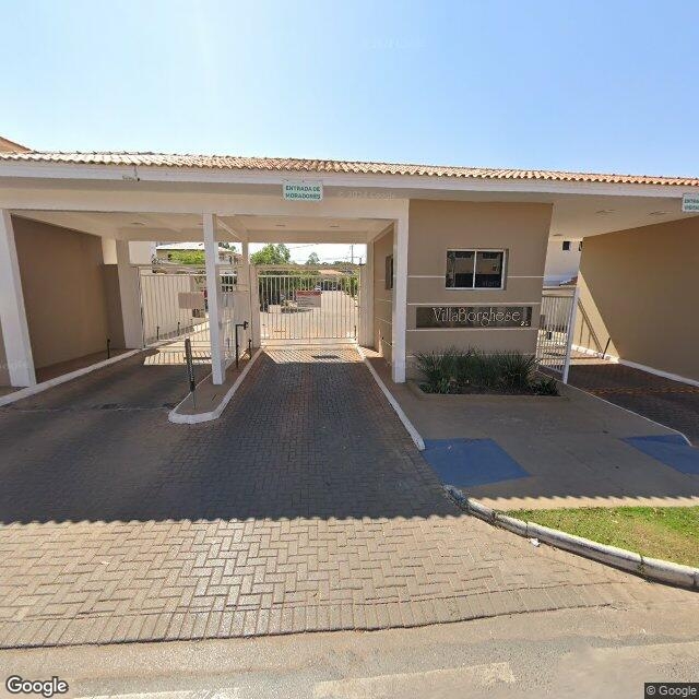 Imagem estática do "Street View" da localização