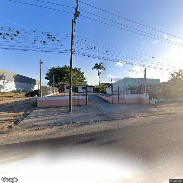 Imagem estática do "Street View" da localização